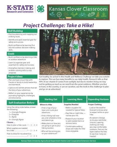 Health and Wellness Challenge: Take a Hike!