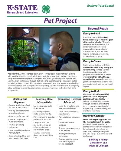 4-H Pet Project