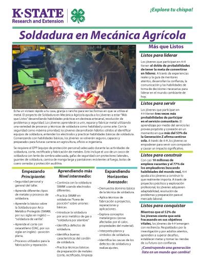 Spanish: Ag Mechanics Welding
