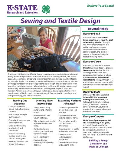 Kansas 4-H Sewing and Textile Design Project