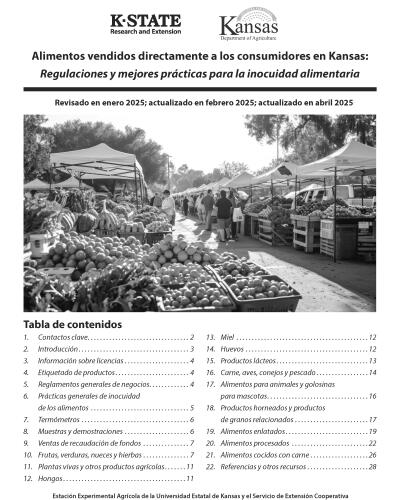 Spanish: Foods Sold Direct to Consumers in Kansas