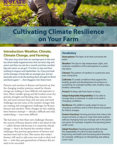 Cultivating Climate Resilience on Your Farm