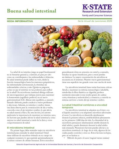 Spanish: Good Gut Health, Fact Sheet