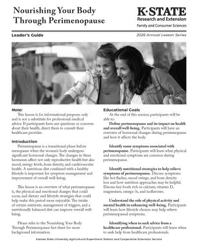 Nourishing Your Body Through Perimenopause, Leader's Guide