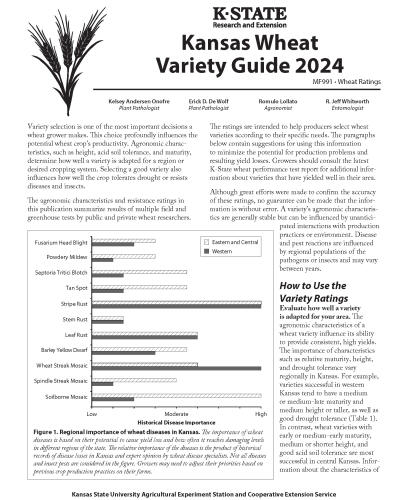 Kansas Wheat Variety Guide