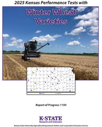 2025 Kansas Performance Tests with Winter Wheat Varieties